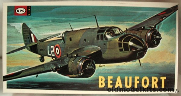 UPC 1/72 Bristol Beaufort - (ex Frog), 5089-100 plastic model kit